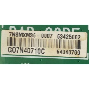 MAIN PARA MONITOR LG / NUMERO DE PARTE 63425002 / EAX66384803 / NUMERO DE PANEL LD550EUE (FH)(B1 / MODELO 55SL5B